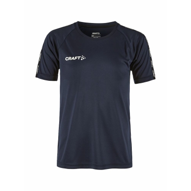 Craft Sport T-shirt Squad 2.0 Contrast Jersey (high elasticity, comfortable fit) navy blue Kids