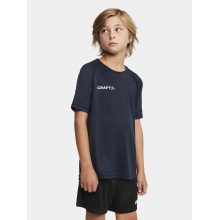 Craft Sport T-shirt Squad 2.0 Contrast Jersey (high elasticity, comfortable fit) navy blue Kids