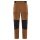 Craft Wanderhose Pro Explore Hiking Pant (elastic, durable) long brown Men