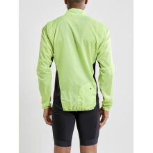 Craft Bicycle Wind Jacket ADV Essence Light Wind (windproof and water-repellent) lime green Men