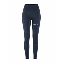 Craft Training Pants Extend Force Tight (high freedom of movement, tight fit) long navy blue Women