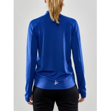 Craft Training Jacket Evolve Full Zip - durable mid-layer jacket made of stretch material - cobalt blue Women