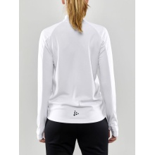 Craft Training Jacket Evolve Full Zip - durable mid-layer jacket made of stretch material - white Women