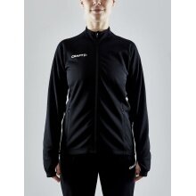 Craft Training Jacket Evolve Full Zip - durable mid-layer jacket made of stretch material - black Women