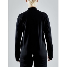 Craft Training Jacket Evolve Full Zip - durable mid-layer jacket made of stretch material - black Women