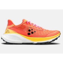 Craft Trail Running Shoes Pure Trail (Rock Plate, ultralight) orange/yellow/white Men