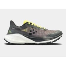 Craft Trail Running Shoes Pure Trail (Rock Plate, ultralight) grey/yellow Men