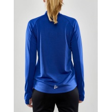 Craft Sport Long-sleeved Shirt Evolve Halfzip - durable, made of stretch material - cobalt blue Women