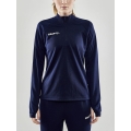 Craft Sport Long Sleeve Shirt Evolve Halfzip - durable, made of stretch material - navy blue Women