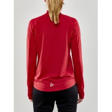 Craft Sport Long Sleeve Shirt Evolve Halfzip - durable, made of stretch material - red Women