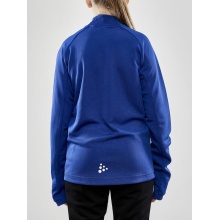 Craft Sport Long Sleeve Shirt Evolve Halfzip - durable, made of stretch material - cobalt blue Kids