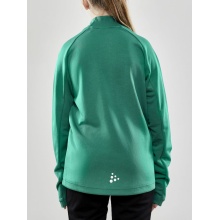 Craft Sport Long-sleeved Shirt Evolve Halfzip - durable, made of stretch material - green Kids