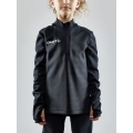 Craft Sport Long-sleeved Shirt Evolve Halfzip - durable, made of stretch material - black Children