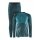 Craft Functional Underwear Set CORE Wool Mix (Long Sleeve Shirt + Long Pants) opal blue/teal green Men