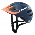 Cratoni Kids Bike Helmet Maxster PRO #22 matte dark blue/orange