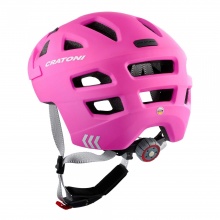 Cratoni Kids Bike Helmet Maxster PRO matt pink