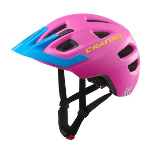 Cratoni Kids Bike Helmet Maxster PRO #21 matt pink/blue