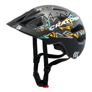 Cratoni Children's Bicycle Helmet Maxster PRO #22 matt wild anthracite/black