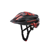 Cratoni Children's Bicycle Helmet Pacer Junior matte black/red