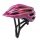 Cratoni Bike Helmet Pacer (Reflectors, Chin Padding, Removable Visor, 230g, Matte) Pink/Yellow