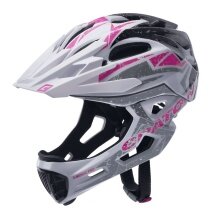 Cratoni Bike Helmet C-Maniac PRO (Full Protection) glossy white/grey/pink