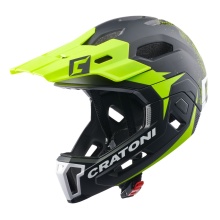 Cratoni Bike Helmet C-Maniac 2.0 MX (Full Protection) matte black/lime green