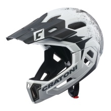 Cratoni Bike Helmet C-Maniac 2.0 MX (Full Protection) matte white/black