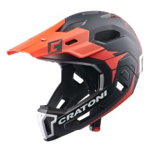 Cratoni Bike Helmet C-Maniac 2.0 MX (Full Protection) matte black/red