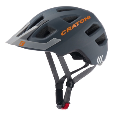 Cratoni Children's Bicycle Helmet Maxster PRO #23 matt stone grey