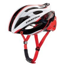 Cratoni Bike Helmet C-Bolt white/black/red