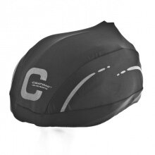 Cratoni Raincover for Bicycle Helmets in Matte Black