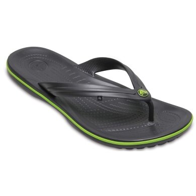 Crocs Toe Sandals Crocband Flip graphite/lime