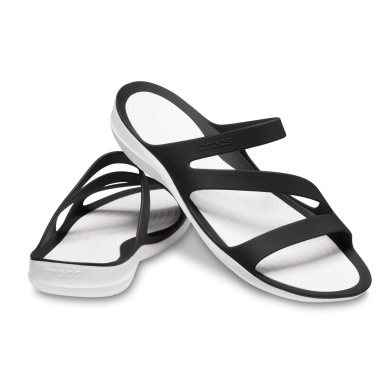 Crocs Sandal Swiftwater white/black Women