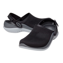 Crocs LiteRide 360 Clog Sandal (super soft, comfortable, lightweight) black/grey - 1 pair