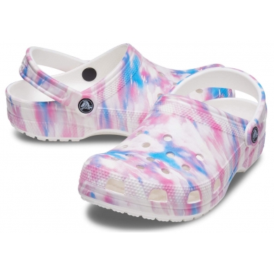 Crocs Sandal Classic Dream Clog white/multi Men/Women - 1 Pair