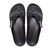 Crocs Toe Sandal Classic Flip (light, buoyant Croslite foam material) black - 1 pair