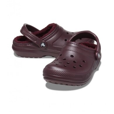 Crocs Sandal Classic Lined Clog (with lining) red/cherry 1 pair