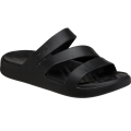 Crocs Sandal Getaway Strappy (lightweight, seamless, flexible) black Women