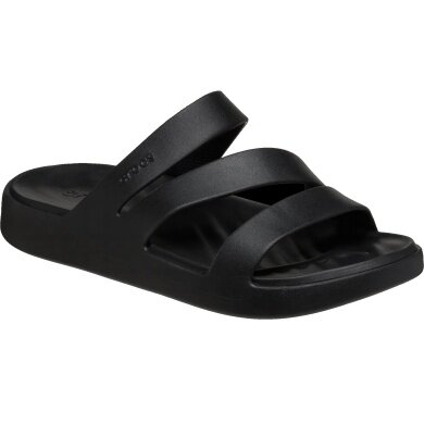 Crocs Sandal Getaway Strappy (lightweight, seamless, flexible) black Women