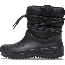 Crocs Winter Boots Classic Neo Puff Luxe Boot waterproof with inner lining black Women