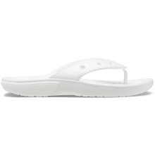 Crocs Toe Sandal Classic Flip (light, buoyant Croslite foam material) white - 1 pair