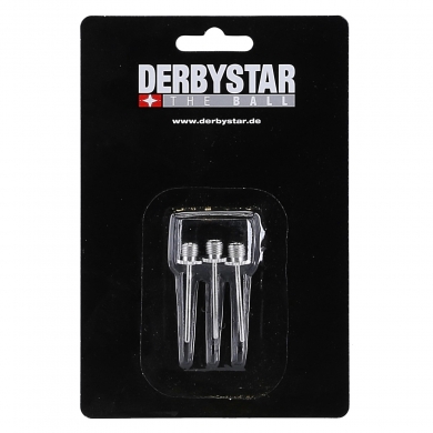 Derbystar Replacement Metal Nipple for Ball Pump Micro/Air Pressure Gauge 3 Pack