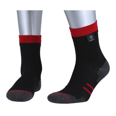 DexShell Running Sock Lite (waterproof) black/red - 1 Pair