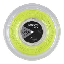 Dunlop Tennis String Explosive Spin (Durability+Spin) yellow 200 Meter Roll