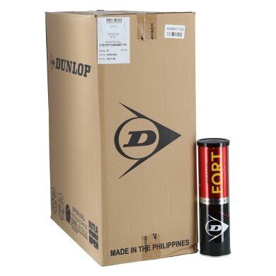 Dunlop Tennis Balls Fort Tournament DTB Can 36x4 in Box