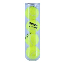 Dunlop Tennis Balls Fort TR Plus (Internal Pressure, specially for Slinger Ball Machine) yellow 18x4 pack