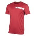 Dunlop Tennis T-shirt Club Crew (100% Polyester) red Men