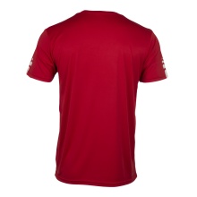 Dunlop Tennis T-shirt Club Crew (100% Polyester) red Men