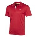 Dunlop Tennis Polo Club (100% Polyester) red Men