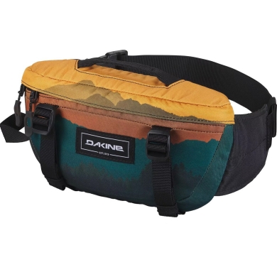 Dakine Hip Bag Hot Laps Waist Bag 1 Liter FIRE MOUNTAIN orange/green